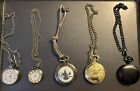 Pocket Watch Lot 5 Watches Good Running Condition