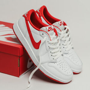 Nike Air Jordan 1 Low Retro OG White University Red CZ0790-161 Men’s Multi Sizes