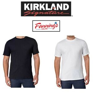 6 PACK Kirkland Signature Mens Crew Neck T-shirts 100% Cotton  | K51