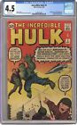 New ListingIncredible Hulk #3 CGC 4.5 1962 2098785006