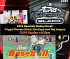 New York Mets 2024 Baseball Break: Chrome Black, Heritage & Big League