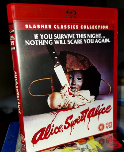 New ListingALICE SWEET ALICE blu ray RARE 88 Films Edition with HOLY TERROR reverse sleeve