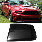 Fits 13-14 Mustang V6 GT Boss Air Hood Vent Scoop Unpainted Black PU (For: 2013 Mustang)