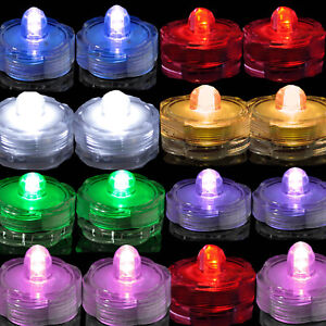 JYtrend Bright Submersible Led Tea Light Waterproof Wedding Party Decoration