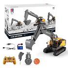 3-IN-1 Remote Control Excavator Construction Truck Metal Shovel & Drill Toy 1:16