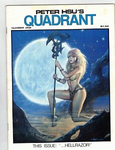 Peter Hsu’s Quadrant #1  1983  Hellrazor Malibu Comics  VF