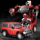 Transformers 2.4G RC Remote Control Robot Car Rechargeable Jeep Wrangler Vehicle