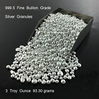 999.5 Silver Bullion Fine Pure Grade Granule Nuggets Investment & jewelry making