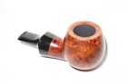 AL PASCIA UNSMOKED CURVY SERIES REVERSE CALABASH STYLE PIPE W/ SLEEVE  -PIPESTUD