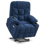 MCombo Electric Power Lift Recliner Chair Sofa for Elderly, Fabric 7286