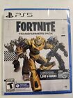Fortnite Transformers Pack (Sony PlayStation 5 PS5, 2023)