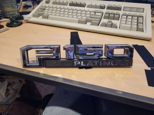 2016-2020 Ford F-150 F150 Platinum Side Fender Emblem Badge Logo Nameplate OEM