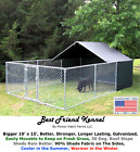 10 x15ft X-Large Outdoor Pet Dog Run House Kennel Shade Cage Enclosure w/ Cover