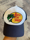Bass Pro Shops Outdoor Fishing Trucker Hat Mesh Cap Adjustable SnapBack Black