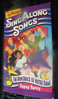 Disney Sing Along Songs Topsy Turvy Hunchback of Notre Dame VHS 1996 Classic-