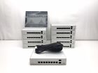 Lot of 10 Cisco Meraki MS220-8P-HW 8 Port Desktop Ethernet Switch - UNCLAIMED
