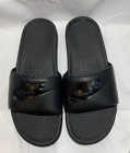 Nike Men's  Slip On Slide Sandals Black  Size 10