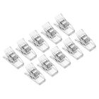 60pcs Fabric Sewing Clips with Box Quilting Binding Clamp Craft Supplies, Clear
