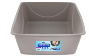 Extra Large Cat Litter Box Non Stick Pan Open Top High Sides Kitty Pet Eco Jumbo