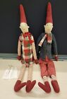 Maileg Christmas Pixy Pixies Luise & Lukas, L NEW w/tags 25