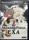 Shining Force EXA (Sony PlayStation 2, 2007) PS2 Complete CIB