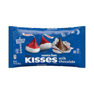 Hershey Kisses  (2-PACK)  Santa Hat Milk Chocolate - Limited Edition - 20.2 oz