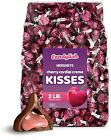 Hershey's Kisses Cherry Cordial, 2 LB Bag, Bulk Candy, Approx. 200...