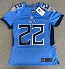 NFL Women’s Tennessee Titans Derrick Henry #22 Nike Blue Game Jersey Size S