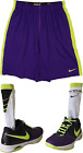 Nike Air Visi Pro V Court Purple Volt Black Men’s 12 🏀 653656 500 Lot of 3