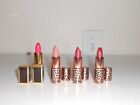 4 Sample Size Mini Lipstick Lot Tom Ford True Coral & Charlotte Tilbury JK Magic