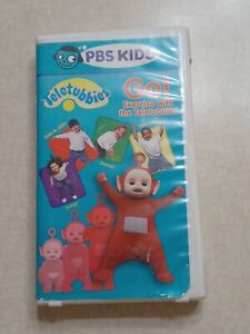 Teletubbies VHS Tape Go Excercise With The Teletubbies PBS Kids