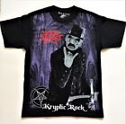 KING DIAMOND T-Shirt RARE Embroidered Logo Mercyful Fate Venom Ghost Abigail