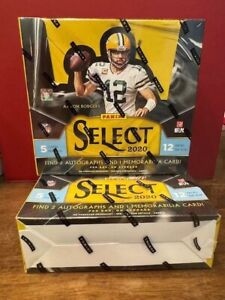 🔥2020 Panini Select Football Factory Sealed Hobby (1) Box! Herbert/Burrow/Hurts