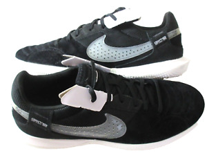 Nike Men's Street Gato Soccer Skate Shoes Black Summit White Grey Size 11 NEW