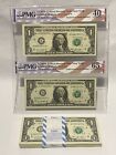 2013 B Star Note Matched Pair Production Error BEP Duplicate SET Serial FRN *