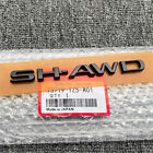 For Acura SH-AWD Black Emblem MDX RDX ZDX TLX Trunk Badge Genuine OEM Nameplate (For: 2022 Acura MDX SH-AWD Sport Utility 4-Door 3.5L)