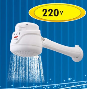 LORENZETTI Electric Shower Head  , Instant Hot Water 220V - FREE ARM !