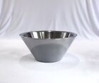2 qt VOLLRATH Stainless Steel #46577 DOUBLE WALL Conical  Bowl 18-8