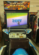 STAR WARS POD RACER DELUXE ARCADE MACHINE by SEGA (Excellent Condition)