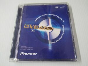 Warner Music Group Dvd Audio Retail Demonstration Disc 2001  Rare