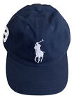 New Polo Ralph Lauren Big Pony Hat Cap MCMLXVII Strapback Blue /White 3