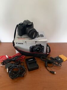 CANON EOS 450D SLR Digital Camera and Accessories with Box