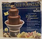 Rival Chocolate Fountain Ultimate 3 Tier Waterfall