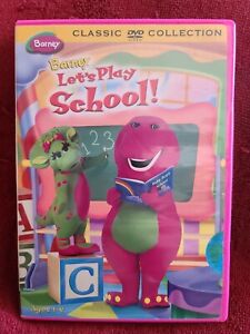 SHELF162k DVD tested~ barney- let's play school!