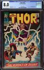 Thor # 129 CGC 8.0 OW/W (Marvel, 1966) 1st appearance of Ares, Hercules appears