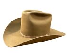 Resistol XXX Beaver Self Conforming Beige Cowboy Hat Size 7 1/8