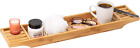 New ListingBathtub Tray, Shower Organizer, Bathroom Accessory, Wood Tray, Rayon from Bamboo