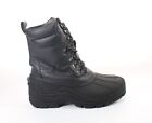 Aleader Mens Black Snow Boots Size 11 (7633672)