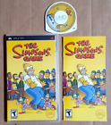 The Simpsons Game Complete CIB ( SONY PSP 2007 ) Authentic Clean Free Shipping