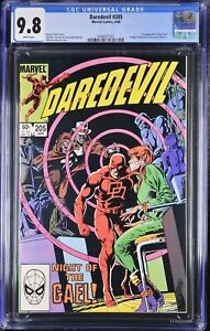 Daredevil #205 (1984) - 1st Appearance of the Gael - CGC 9.8 - White Pages!